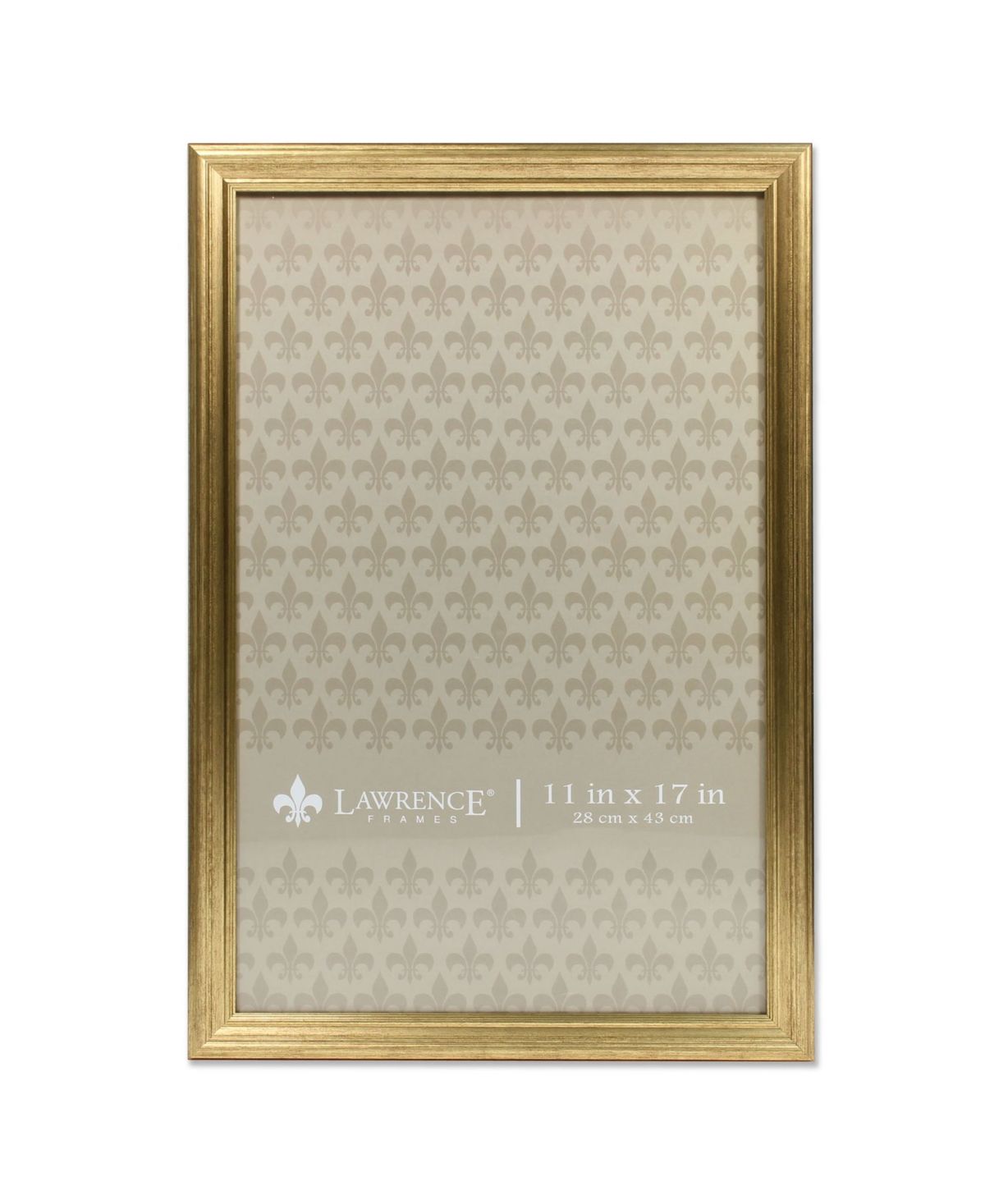 Lawrence Frames Sutter Burnished Gold Picture Frame - 11" x 17 | Macys (US)