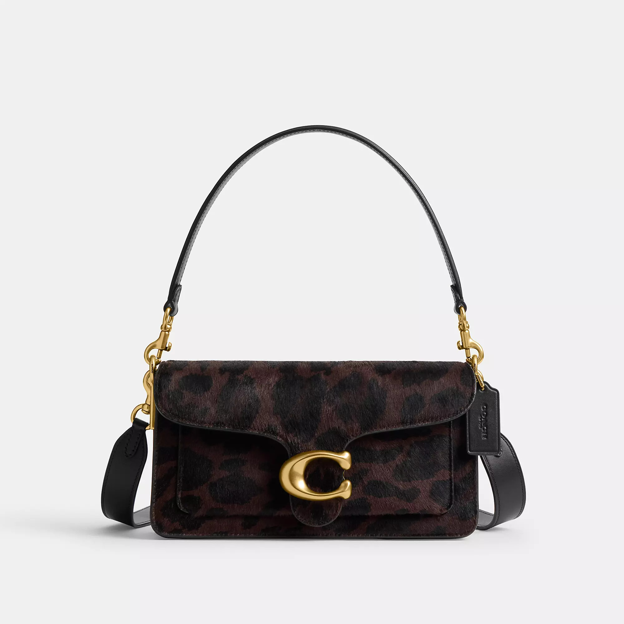Tabby Shoulder Bag 26 In Haircalf With Leopard Print | Coach (US)