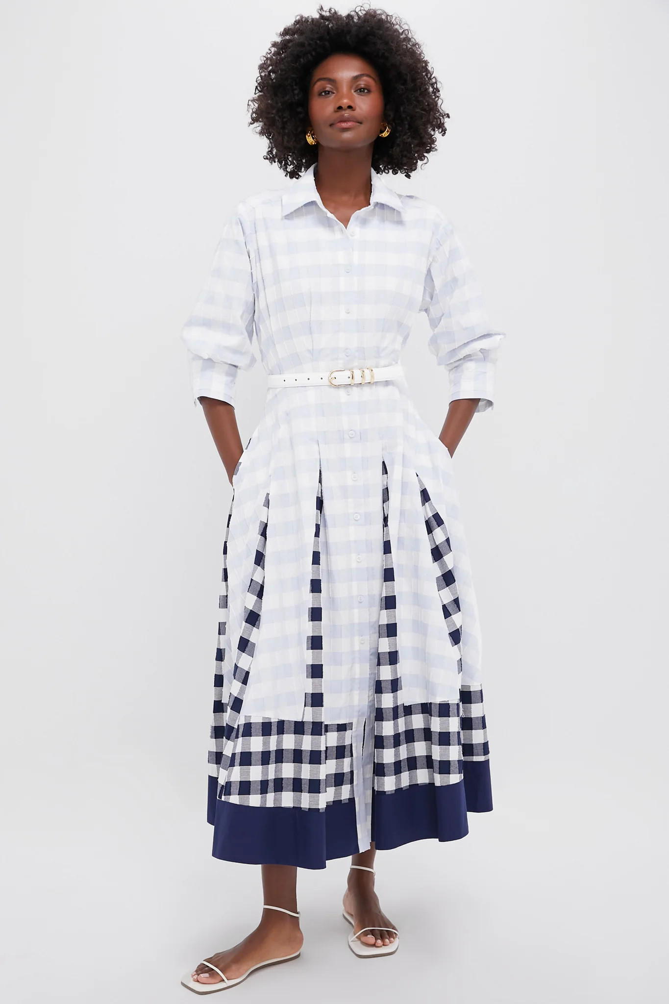 Periwinkle Sky Jazz Pintuck Midi Dress, Tuckernuck Dresses, Spring Break Outfits | Tuckernuck (US)