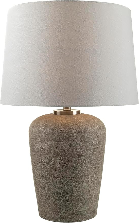 Livabliss x Galey Alix Cordova Traditional Accent Table Lamp, 27" H x 18" W x 18" D, Light Grey | Amazon (US)
