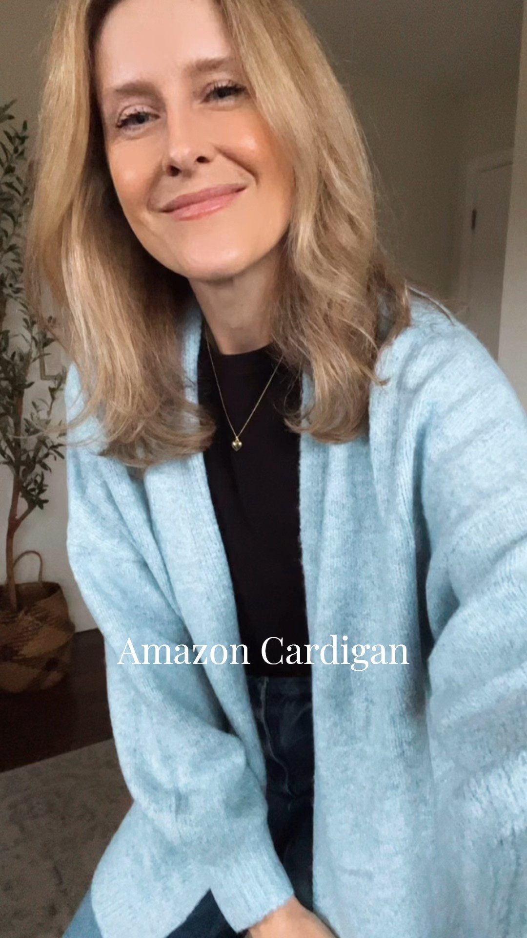 Amazon cardigan I love, soft and cozy, love the oversized fit (I’m in a medium) and the pretty sleeves. No pockets, that’s the only complaint. Comes in several great colors! #amazonfinds 

#LTKOver40 #LTKFindsUnder50 #LTKootd