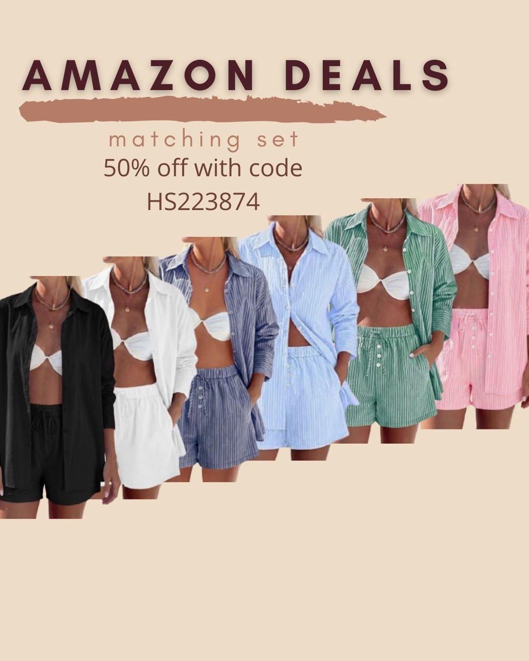 $20 ends 5/24

Amazon fashion
Amazon deals
Amazon set
Matching set
Two piece set
Resort set
Vacation outfit

#LTKSaleAlert