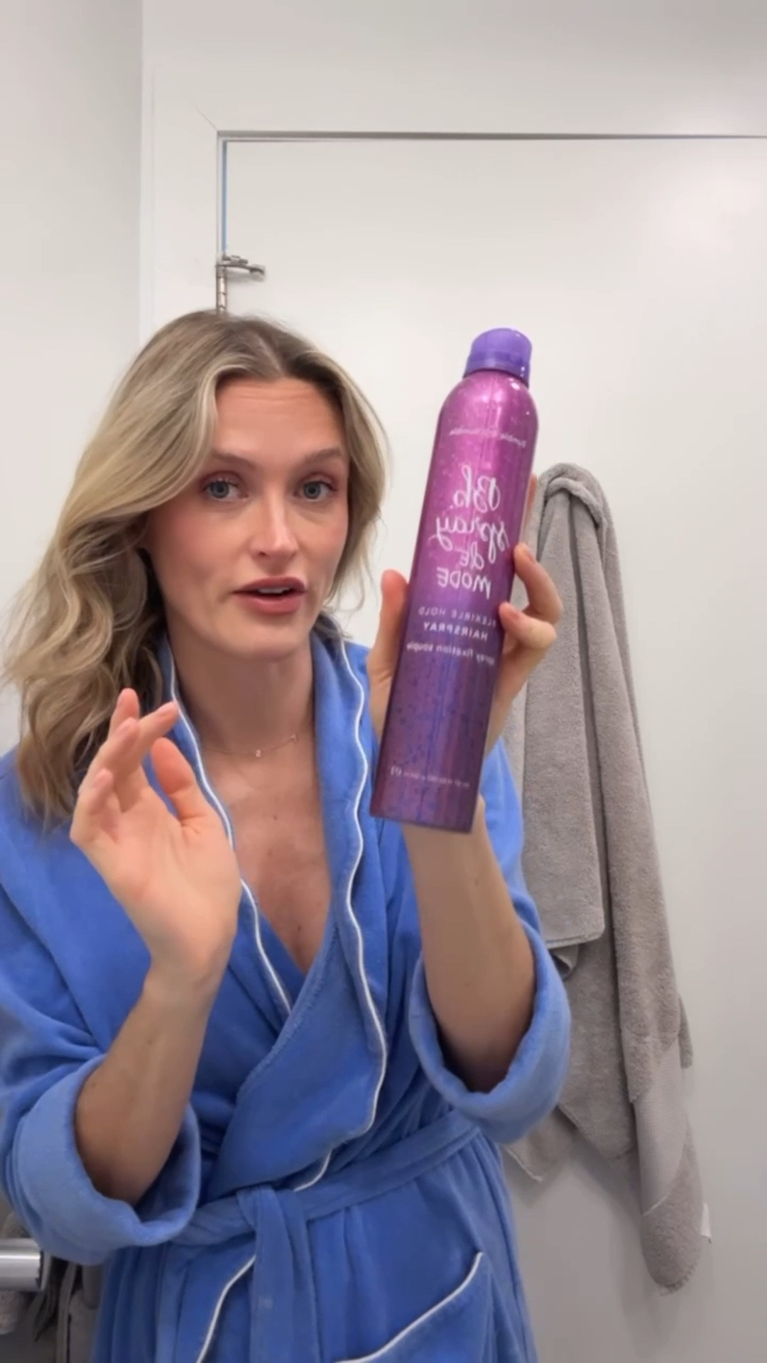 This hairspray from Bumble and bumble smells so good and doesn’t make your hair crunchy at all!

#LTKgrwm #LTKBeauty #LTKmorningroutine