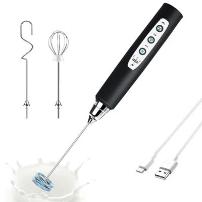 Stainless Steel Handheld Milk Frother | Wayfair North America