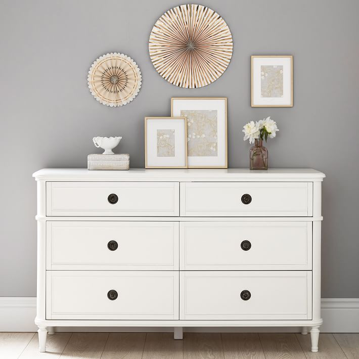 Colette 6-Drawer Wide Dresser | Pottery Barn Teen