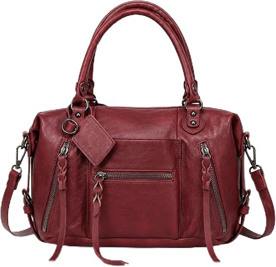 Women Mini Tote Bags (8 L) City Bags Tote Bag Purse Vegan Leather Hobo Handbags With Adjustable D... | Amazon (US)