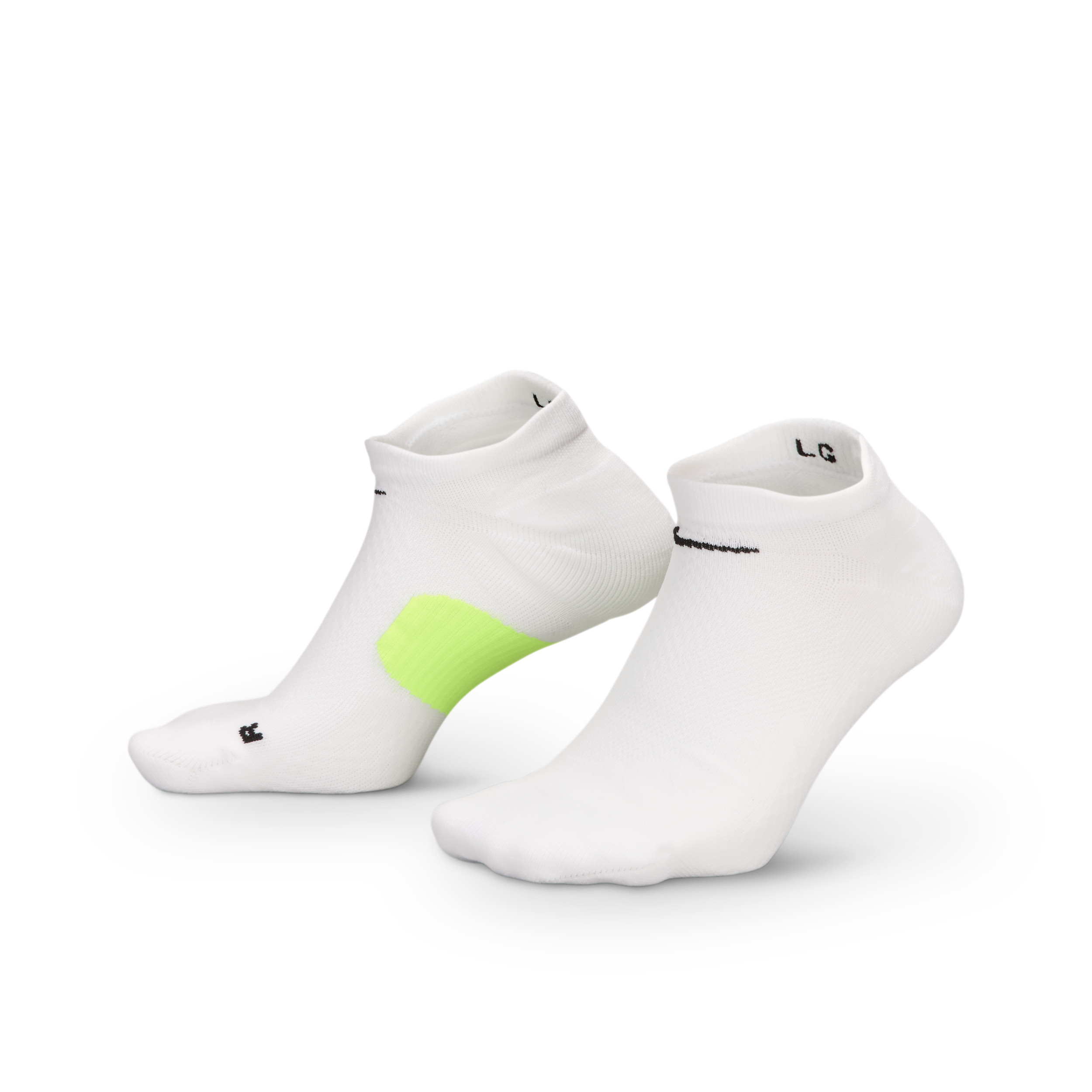 Nike Unisex Running Midweight No-Show Socks (1 Pair) in White | HV6937-100 | Nike (US)