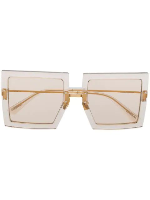 Les lunettes carrées maxi sunglasses | Farfetch (US)
