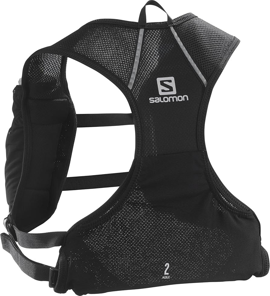 Salomon Agile 2 Set Unisex Running Vest with Flask Included, Essential Capacity, Reflective detai... | Amazon (UK)