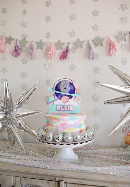 Space birthday party! 🪐✨ #space #galaxy #party #birthdayparty 

#LTKfamily #LTKkids #LTKparties