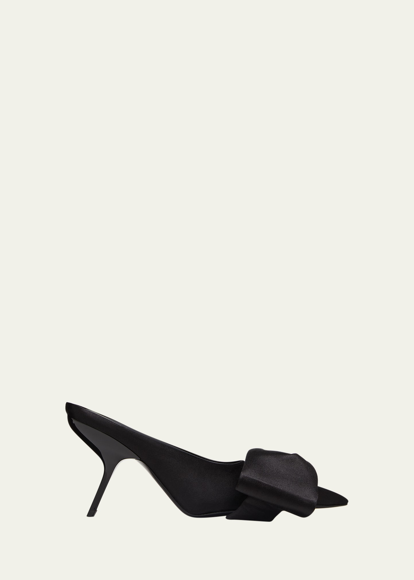 Ferragamo Emii Bow Evening Mule Pumps | Bergdorf Goodman