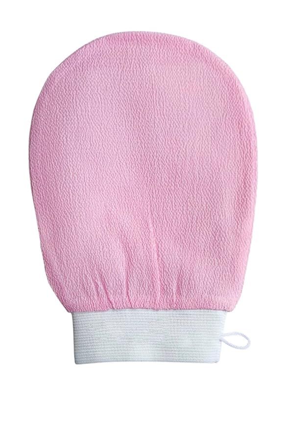 Dewyglo Exfoliating Glove (Pink), Made with 100% Viscose, a Biodegradable Fibre Exfoliating Body ... | Amazon (US)