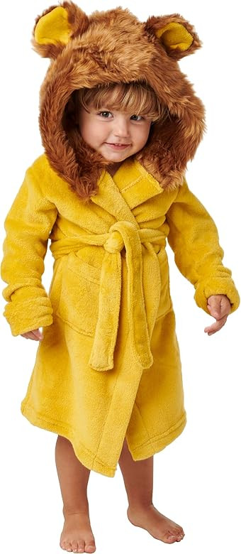 Alexander Del Rossa Kid's Soft Fleece Robe with Hood, Boys and Girls Bathrobe | Amazon (US)