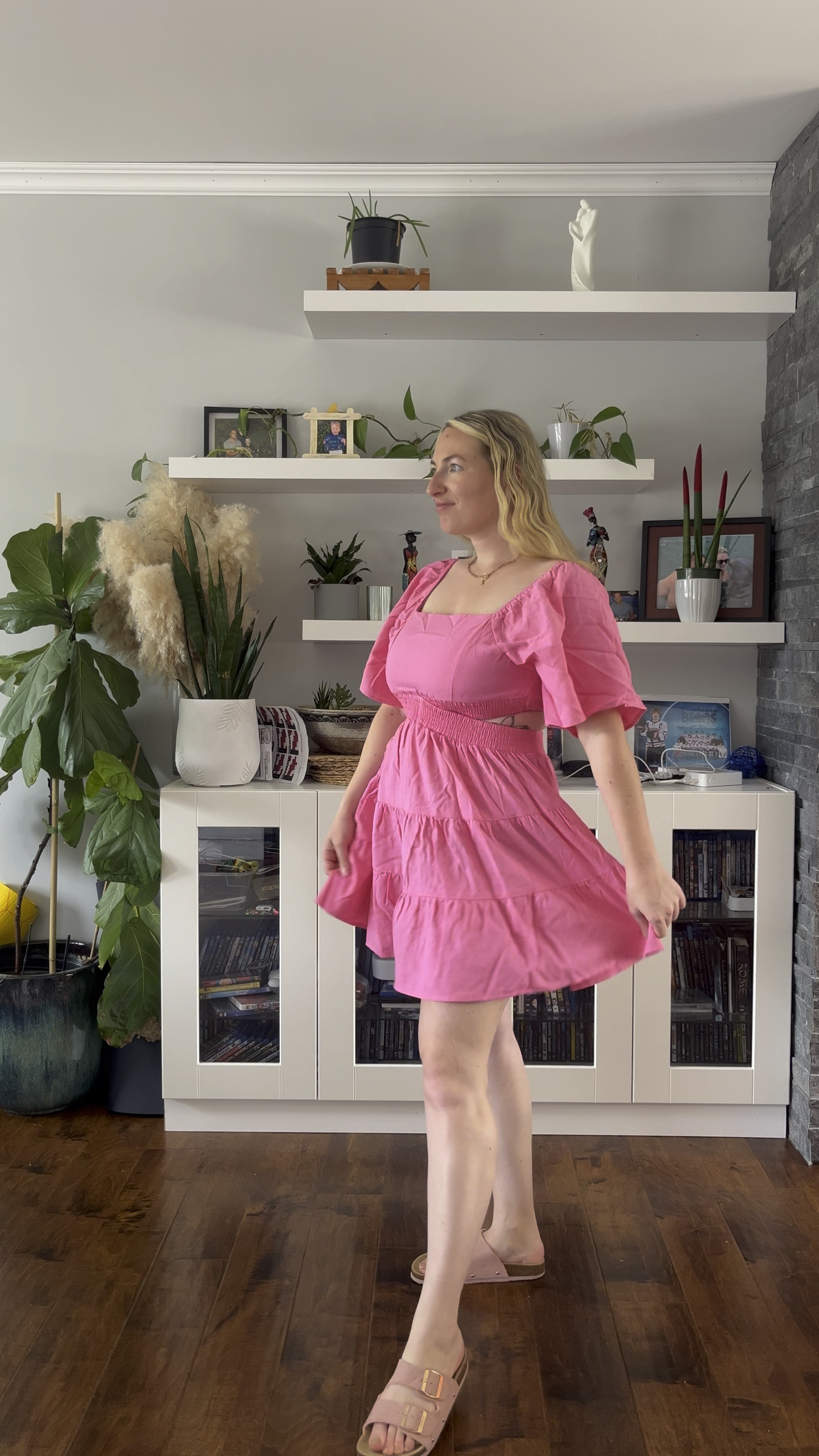 Amazon dress, wedding guest, cutout dress, mini dress, midsize girl, size large, pink dresss

#LTKMidsize #LTKWedding #LTKStyleTip