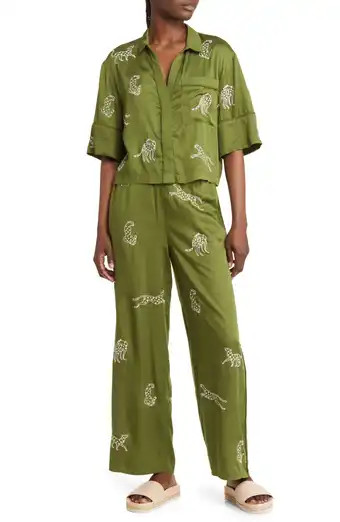 Dreamy Days Mixed Print Pajamas | Nordstrom