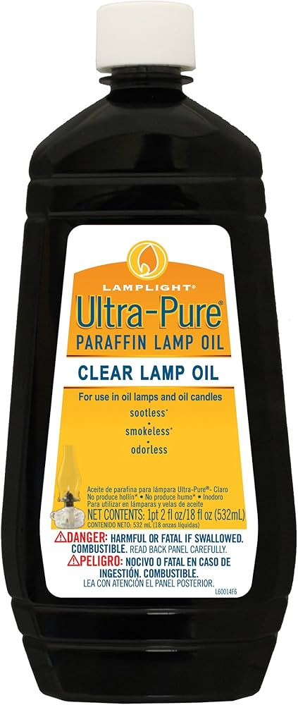 Lamplight 60014 , Clear Ultra-Pure Lamp Oil, 18-Ounce | Amazon (US)