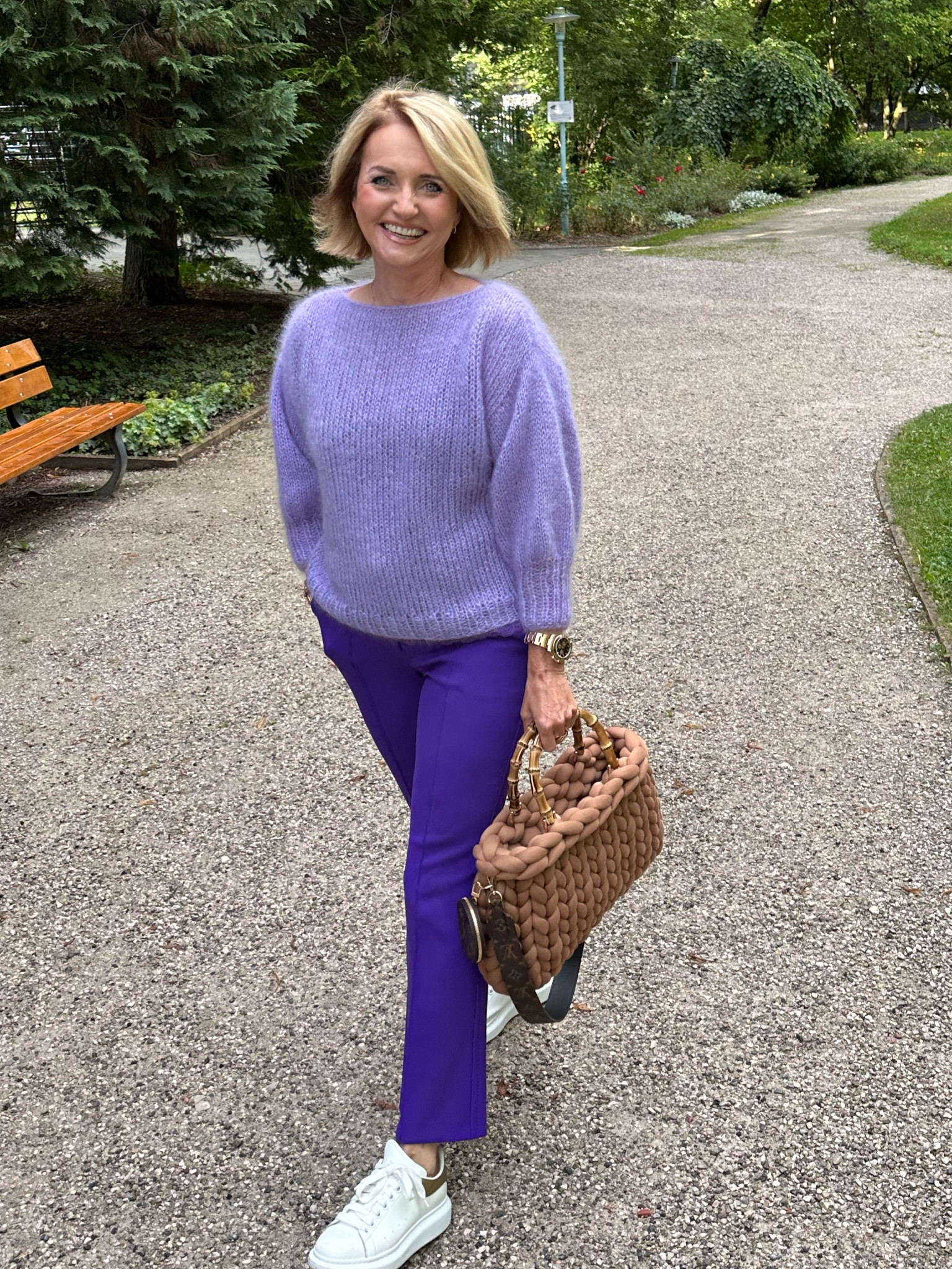 Lila Hose 

#LTKstyletip #LTKeurope