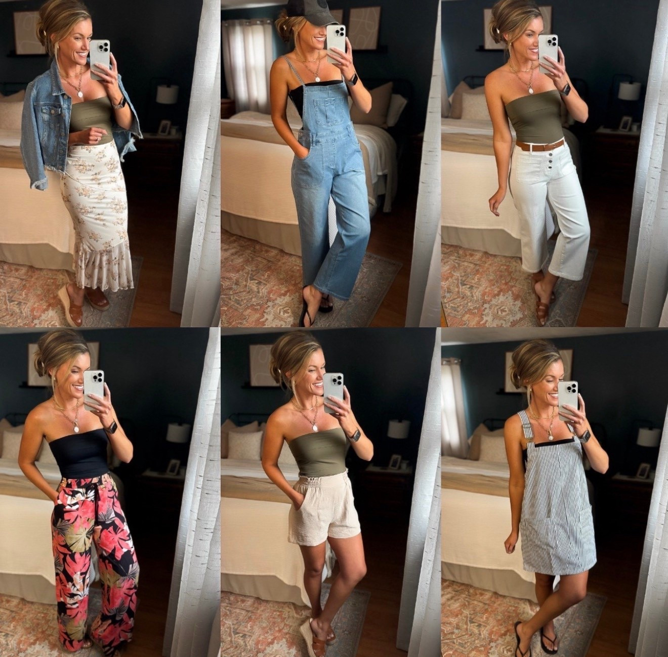 Styling this Amazon tube top 6 different ways. Currently on sale. TTS, wearing medium  

#LTKStyleTip #LTKSeasonal