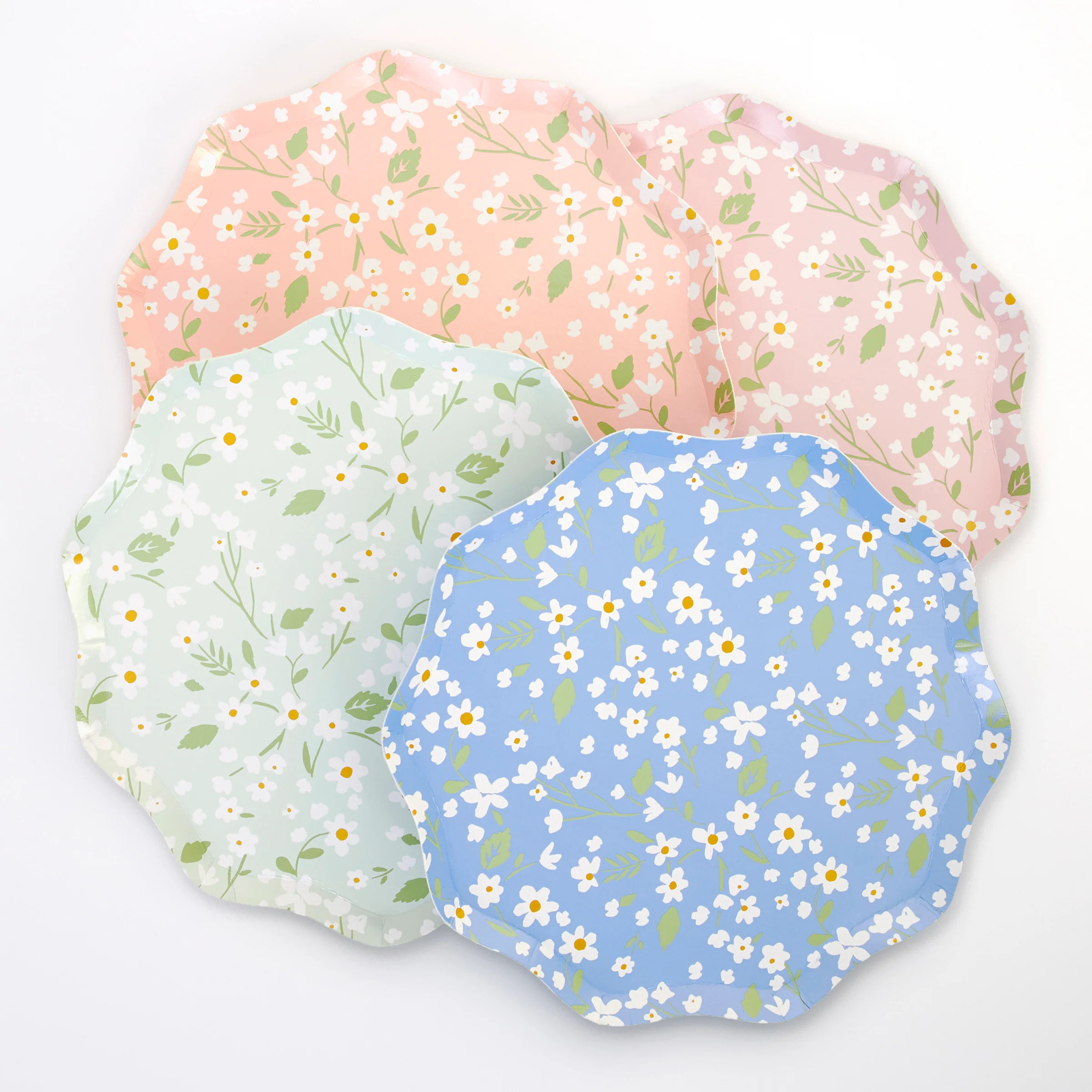 Ditsy Floral Dinner Plates (x 12) | Meri Meri