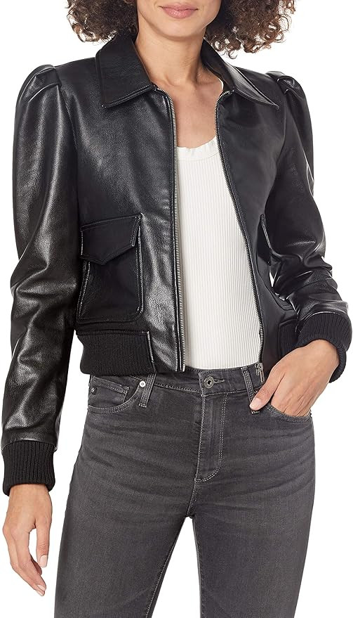 BB DAKOTA womens Boss Mode Faux Leather Jacket | Amazon (US)
