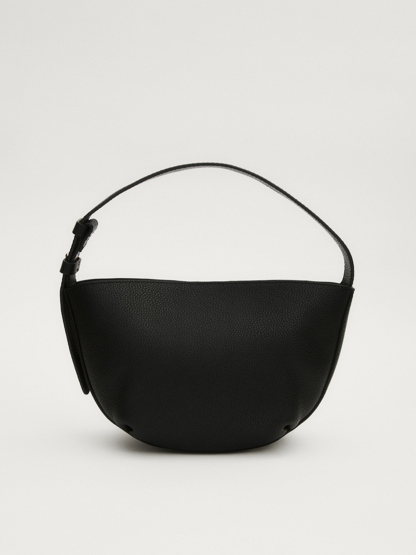 Mini tumbled nappa leather crossbody bag | Massimo Dutti US