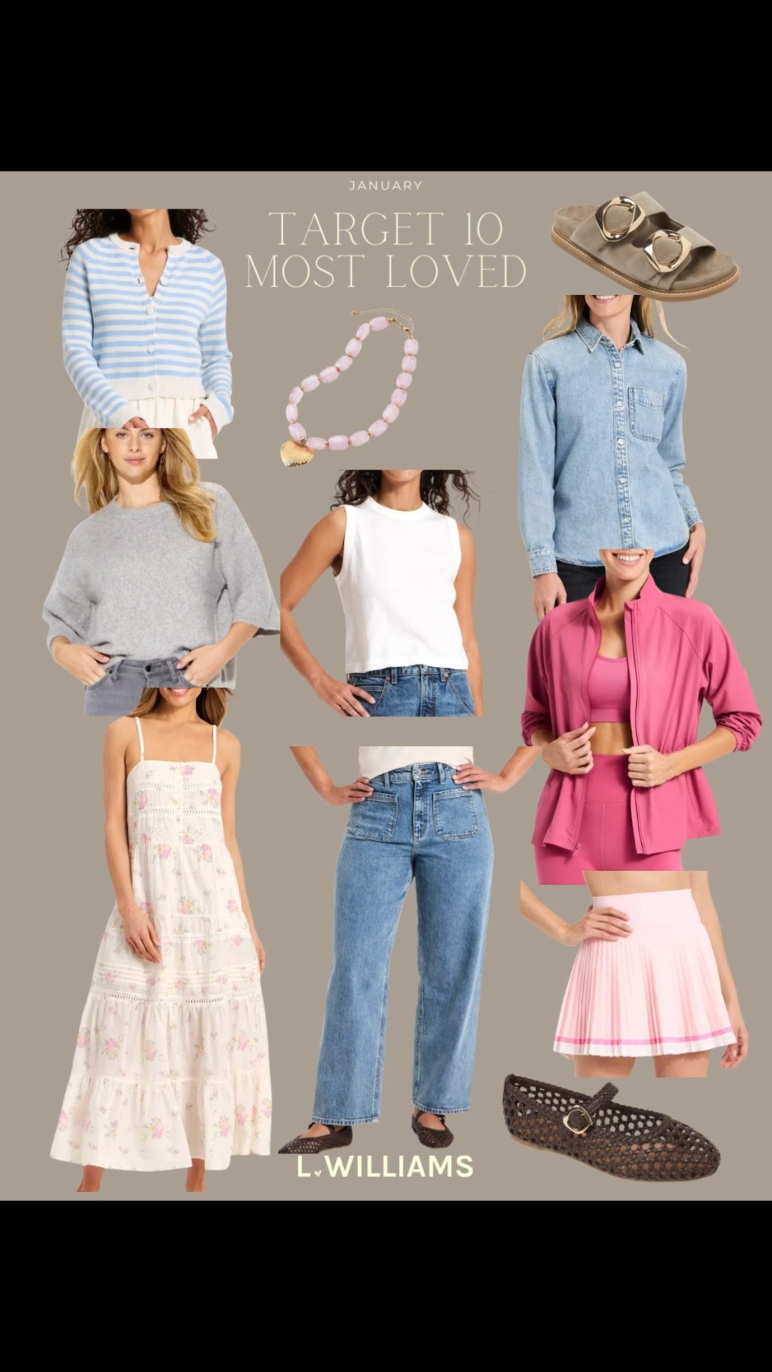 The 10 most bought and loved target items in January! Love Target this time of year/ always some of their best selection!  