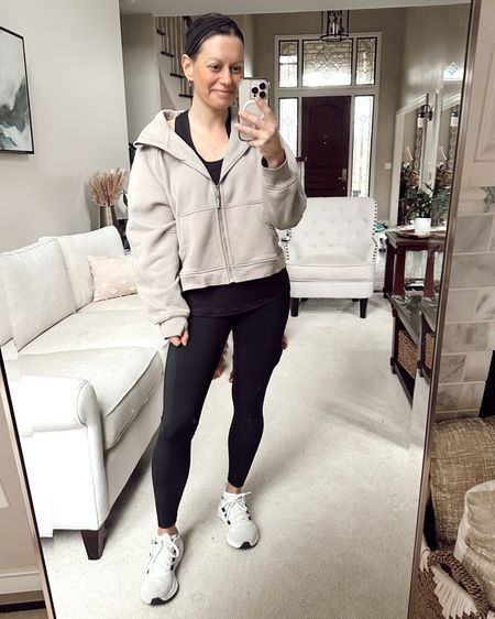 Amazon casual workout outfit with zip up hoodie, black leggings and sneakers.



#LTKfitness #LTKover40 #LTKfindsunder50