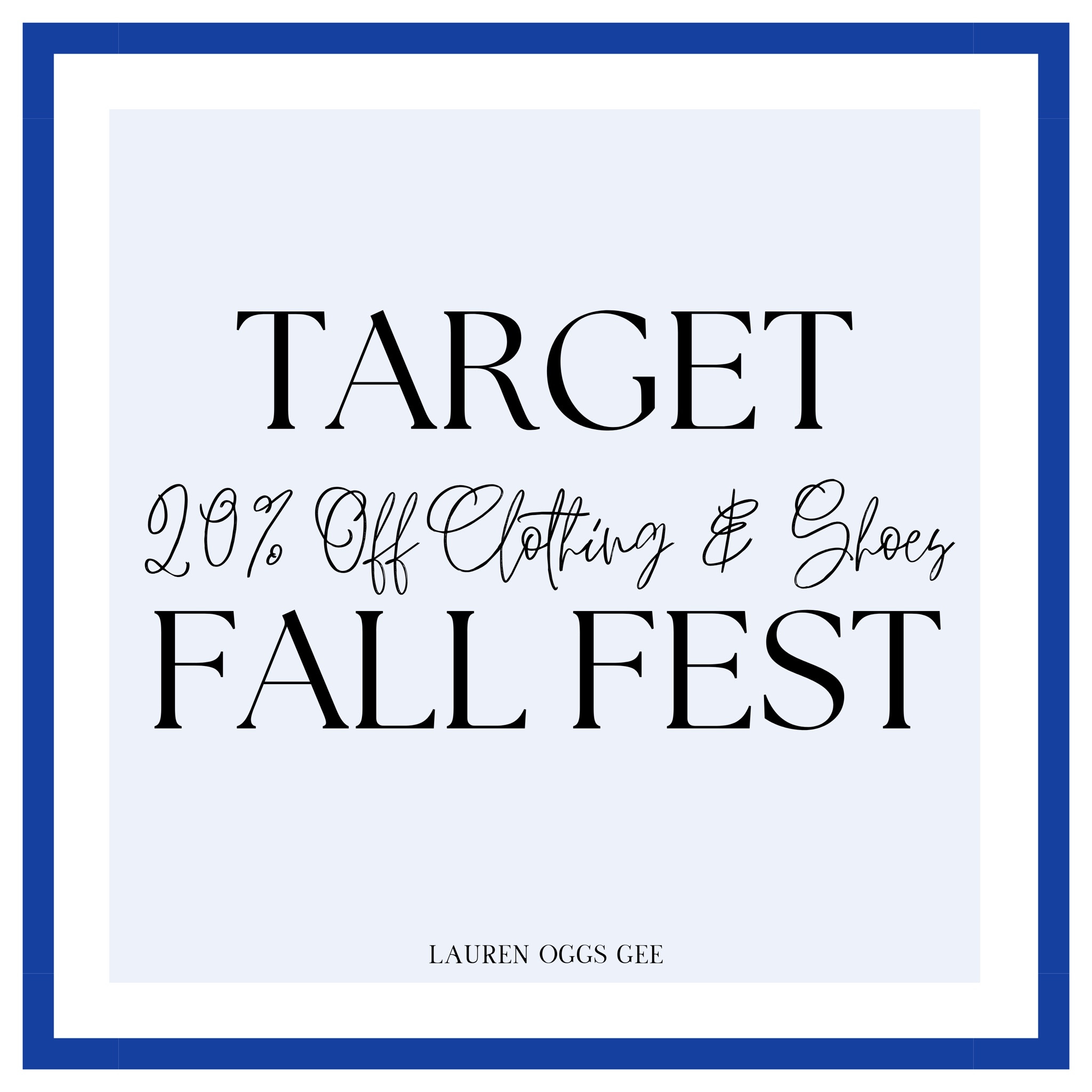 The *Target Fall Fest* is here, and I’m loving everything from trendy fall pieces to classic staples! 

Whether you're looking for cozy layers or the perfect pair of boots, now’s the time to snag them with 20% off clothing and shoes when you use your *Target Circle* account. I’ve rounded up my faves on their website—so many great finds! 

Don’t miss out though, the sale ends TOMORROW, 9/28! Happy shopping! 🛍️ 



#LTKSaleAlert #LTKOver40 #LTKFallSale