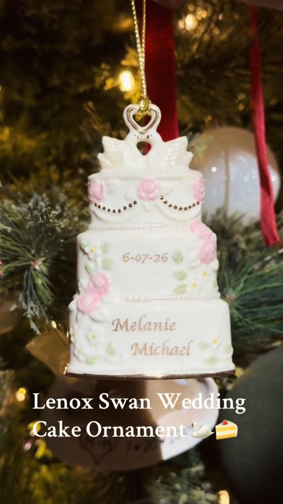 Vintage Lenox Swan Wedding Cake Christmas Ornament makes a great gift for a bride this year 🦢💕

#LTKGiftGuide #LTKHoliday #LTKWedding