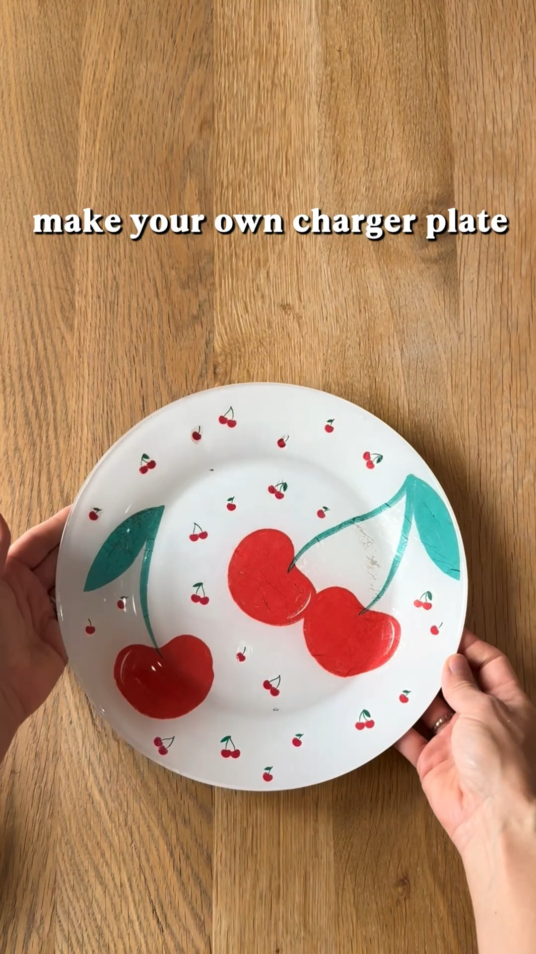 Elevate your parties this summer with your own diy charger plates! I found these glass plates at the dollar store! Obsessed with all things cherries right now 🍒😍

#LTKHome #LTKmomlife #LTKSeasonal