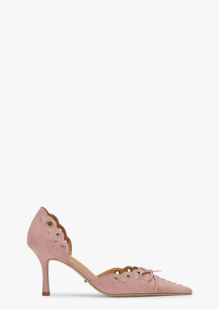 Safari Blossom Suede Heels | Tony Bianco US