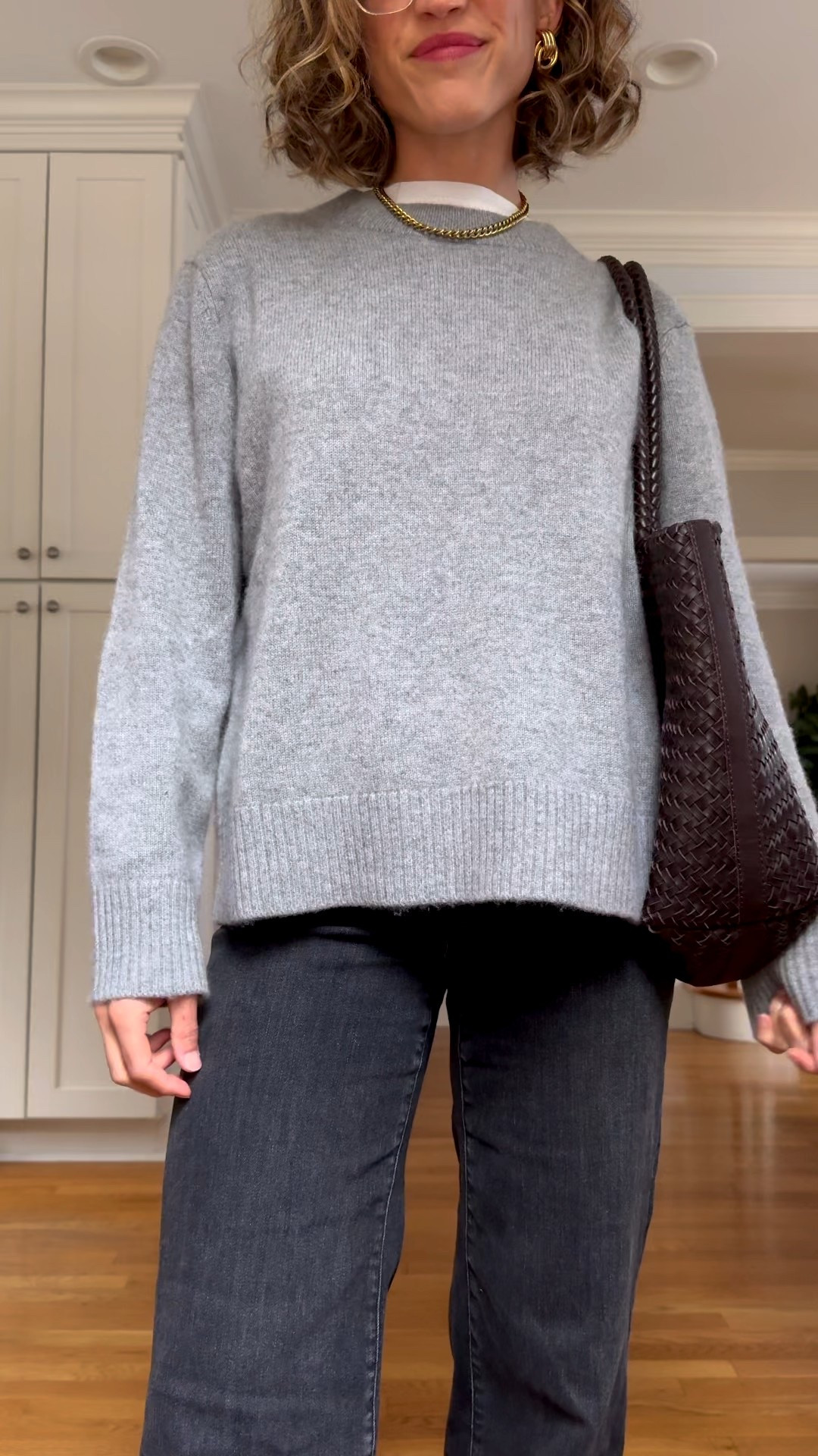 Fall Capsule Day Three

Quince sweater, XS, TTS for an oversized fit. Everlane tee, M, I went up 2 sizes. Frame denim, 25, I took my larger size. Reformation suede loafers, TTS. Madewell bag. Parker Necklace from Sela Designs, ASHLEYROHR10 for 10% off. Heaven Mayhem earrings. Warby Parker glasses  

#LTKPetite #LTKOver40 #LTKSeasonal