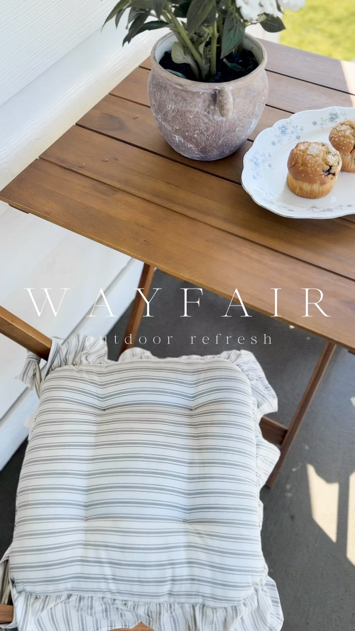 Outdoor Refresh! #Wayfair #Wayfairpartner #WayfairOutdoor #Ad

#LTKHome
