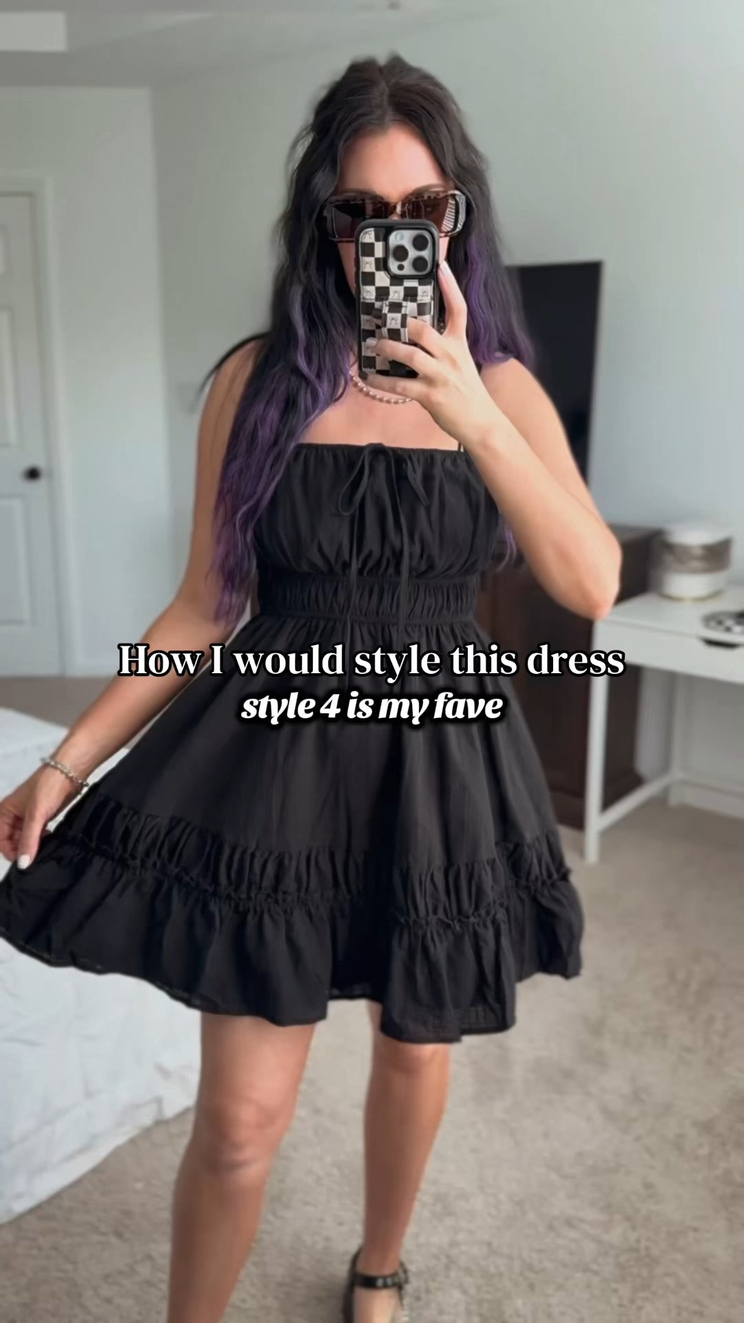 How I would style this black summer dress for my alternative girls!

The dress is linked in my TikTok showcase! 

 #LTKFestival #LTKgrwm #LTKootd