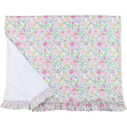Floral Liberty Terry Ruffled Beach Towel | Cecil and Lou