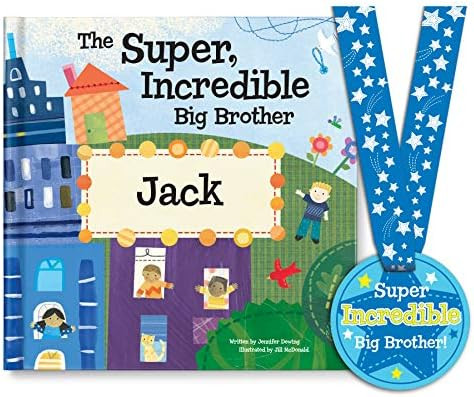 Super Incredible Big Brother - Personalized Children's Story - I See Me! (Hardcover) | Amazon (US)