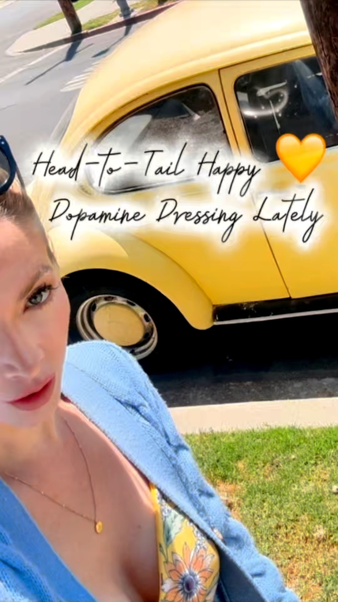 yellow 💛☀️
From dresses to décor—even Heidi’s harness + my phone case—yellow is my dopamine lift. Soaking in the last lemon drop of summer!
Couldn’t link my exact dress but I found similar sunny styles so you can recreate the vibe. 🌻✨
Also featured are my Birkenstocks, sweater and  similar sunglasses.
#DopamineDressing #AmazonFinds #YellowMood #ColorTherapy #StyleOnLTK


#LTKPets #LTKStyleTip #LTKSeasonal