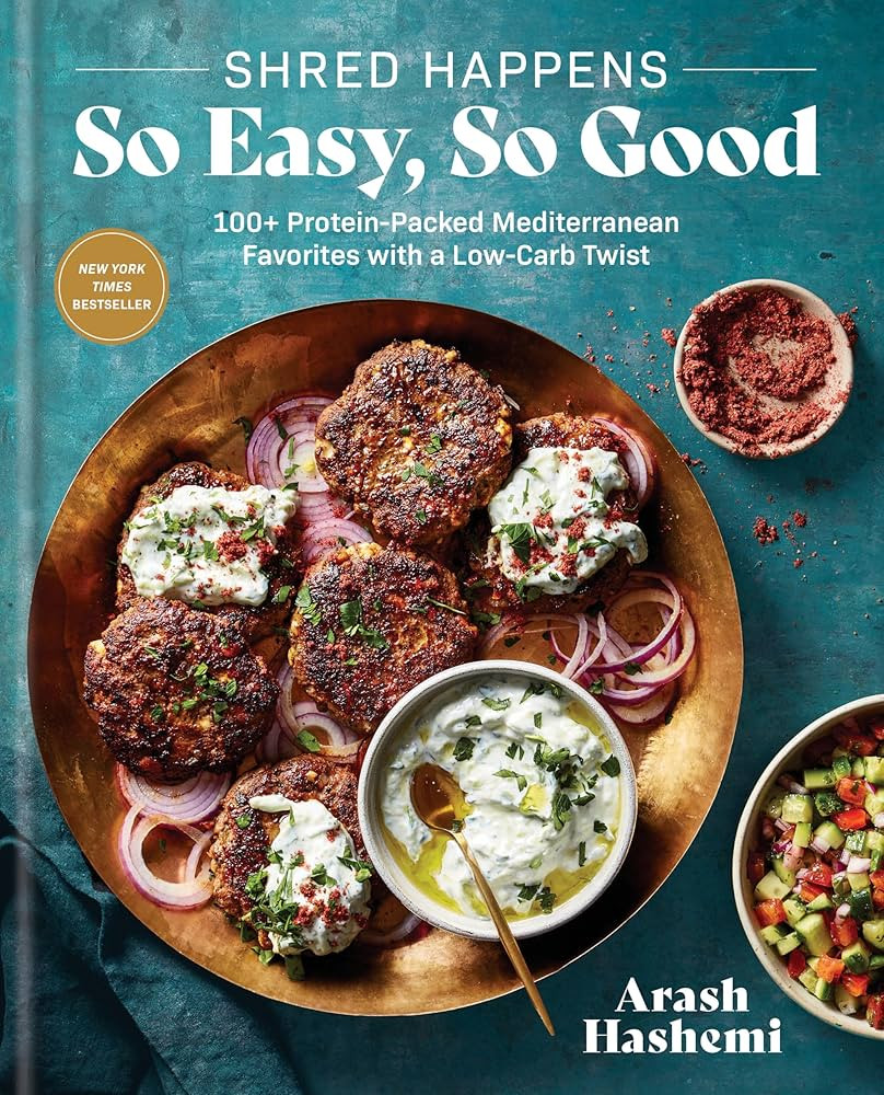Shred Happens: So Easy, So Good: 100+ Protein-Packed Mediterranean Favorites with a Low-Carb Twis... | Amazon (US)