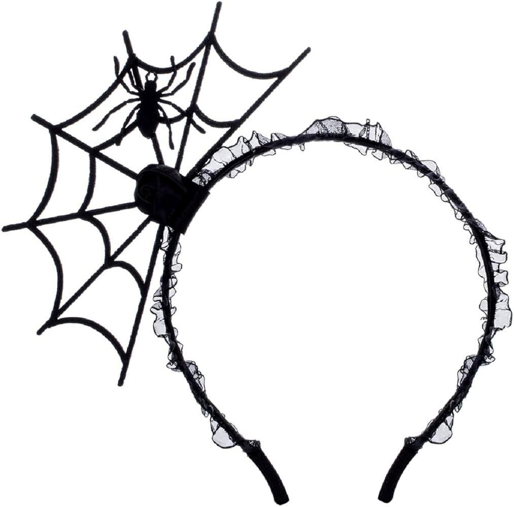 Love Sweety Halloween Spider Ghost Pumpkin Hair Hoop Cosplay Devil Headband | Amazon (US)