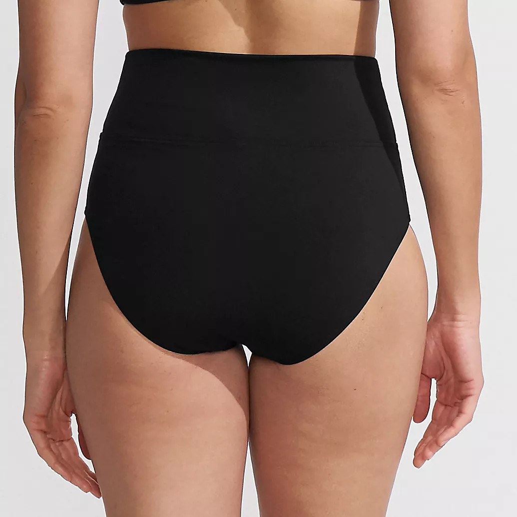 Women's Pinchless High Waisted Bikini Bottoms | Lands' End (US)