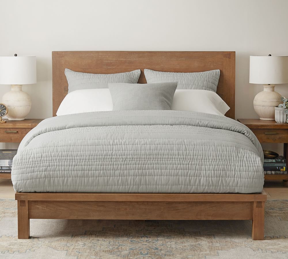 Reed Platform Bed | Pottery Barn (US)