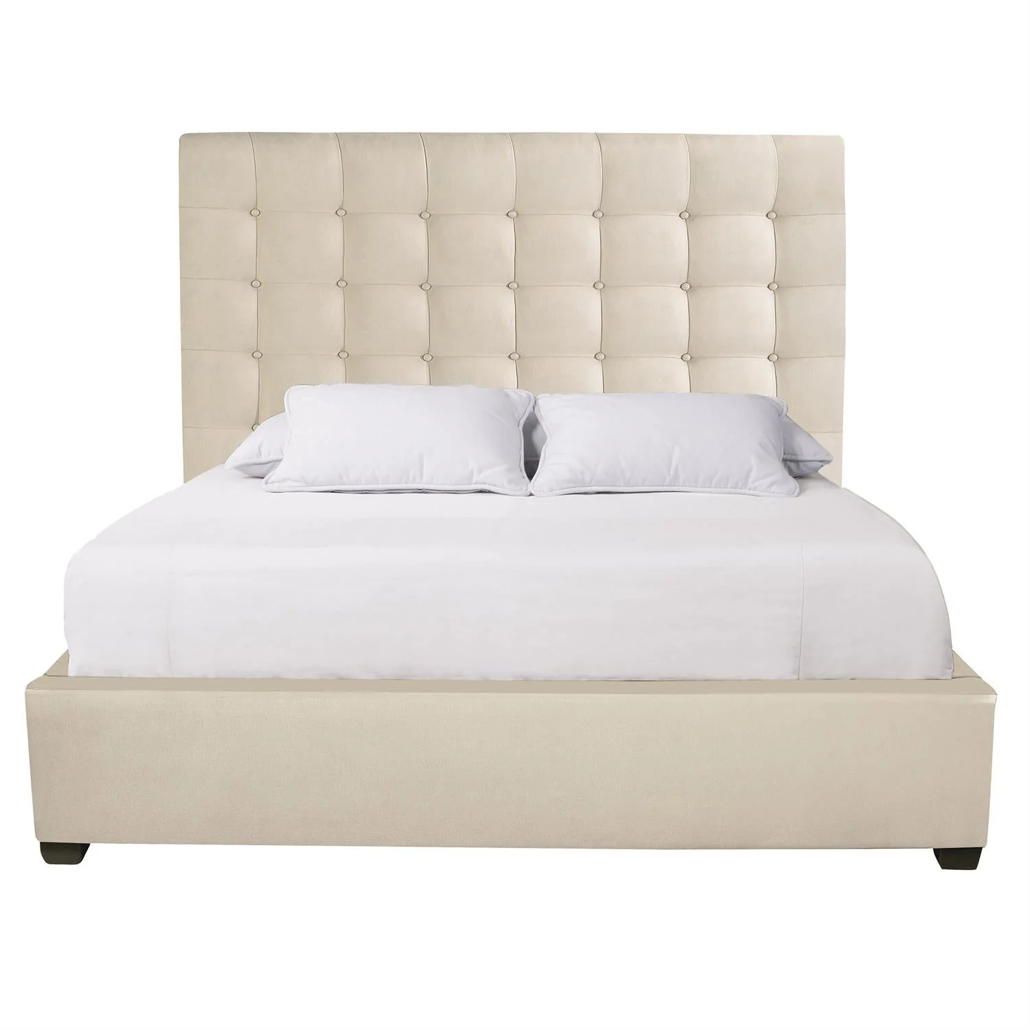 Avery Fabric Button-Tufted Panel California King Bed - Custom | Outrageous Interiors + Design