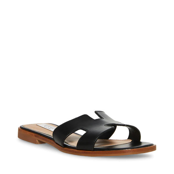 HADYN BLACK LEATHER | Steve Madden (US)