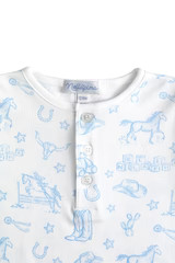 Blue Lone Star Toile Pajamas | Nellapima