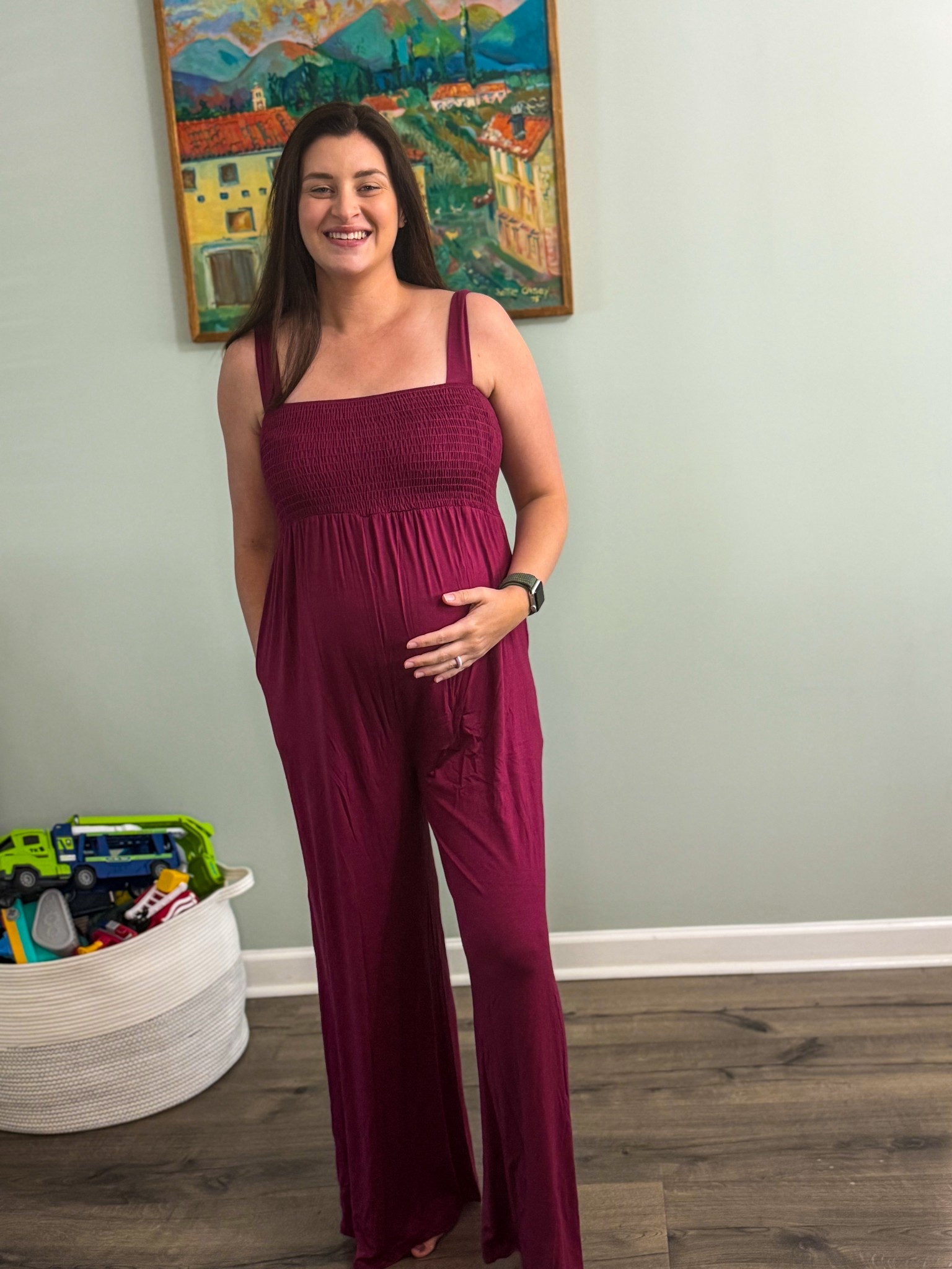 Obsessed with these! Perfect for spring break! You could also wear it not pregnant as well! 

#LTKmomlife #LTKBump #LTKootd