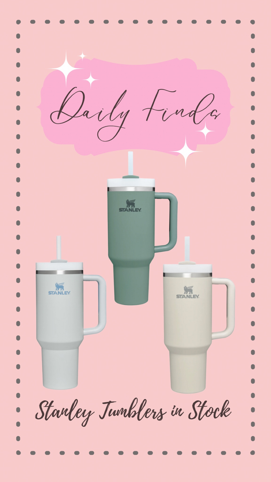 Stanley Tumblers in stock


#LTKhome #LTKGiftGuide #LTKunder50