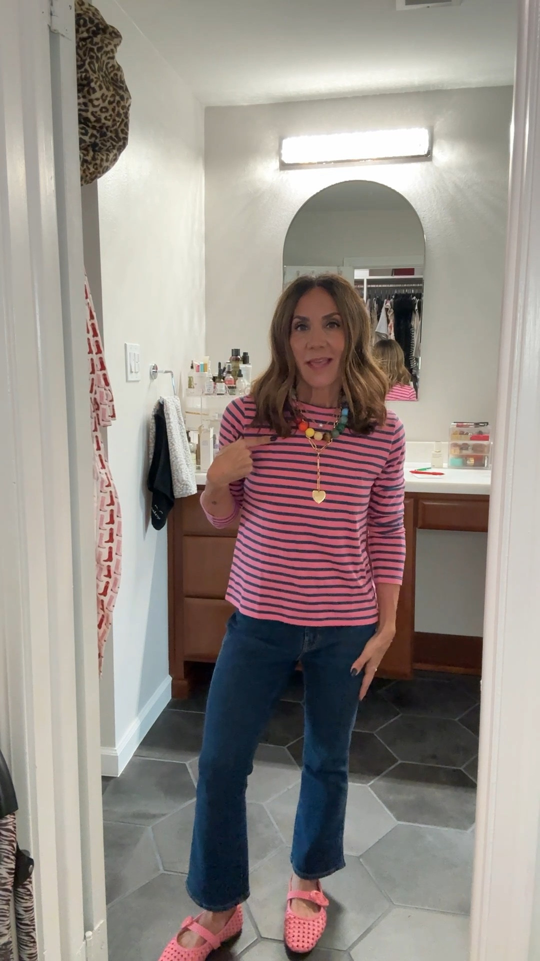 A not so basic T-shirt 
Warning XS


#LTKOver40 #LTKPetite #LTKStyleTip