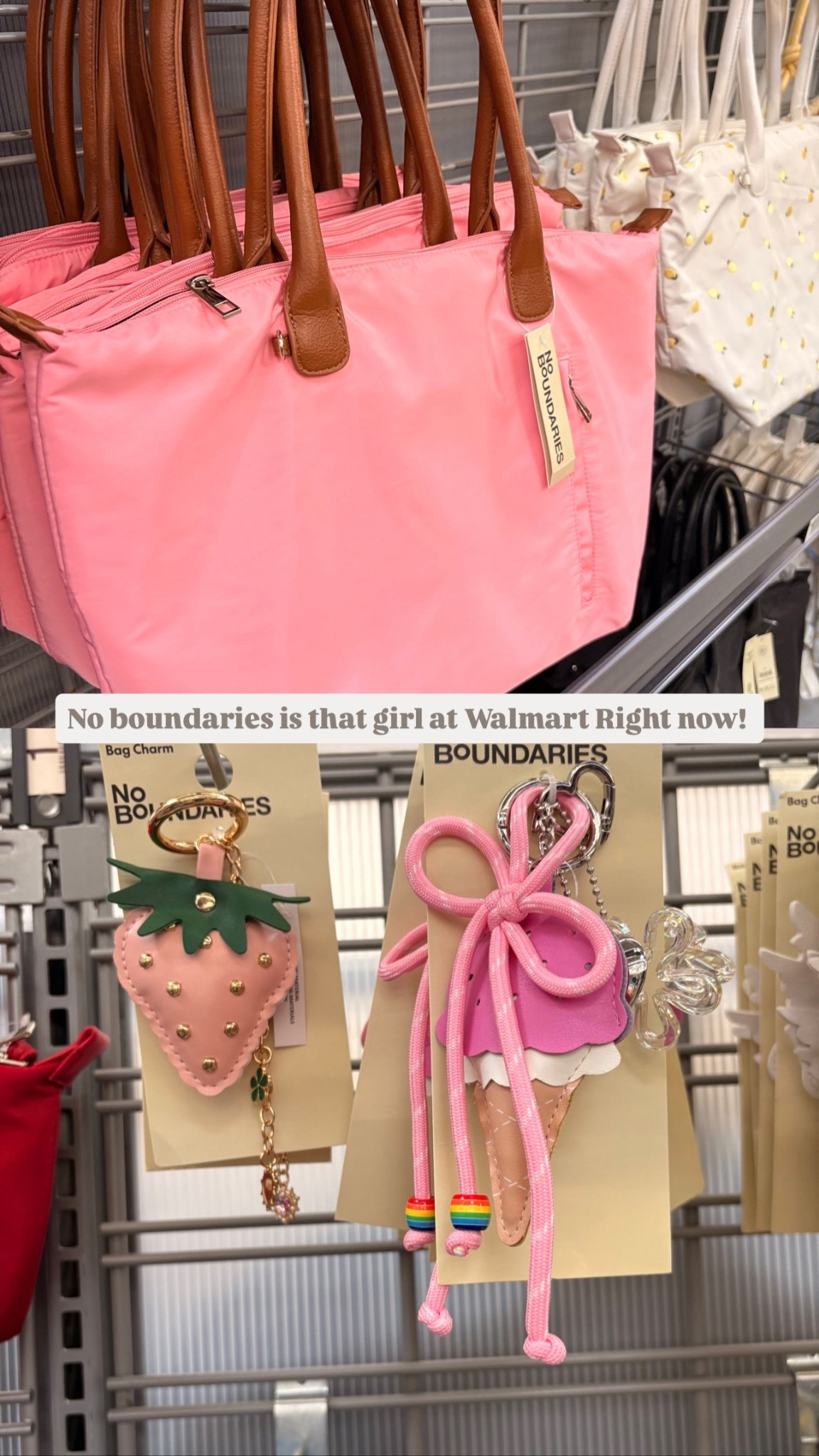 #bag #purse #bagcharm #walmartfinds #pink

#LTKmomlife #LTKgrwm #LTKSeasonal