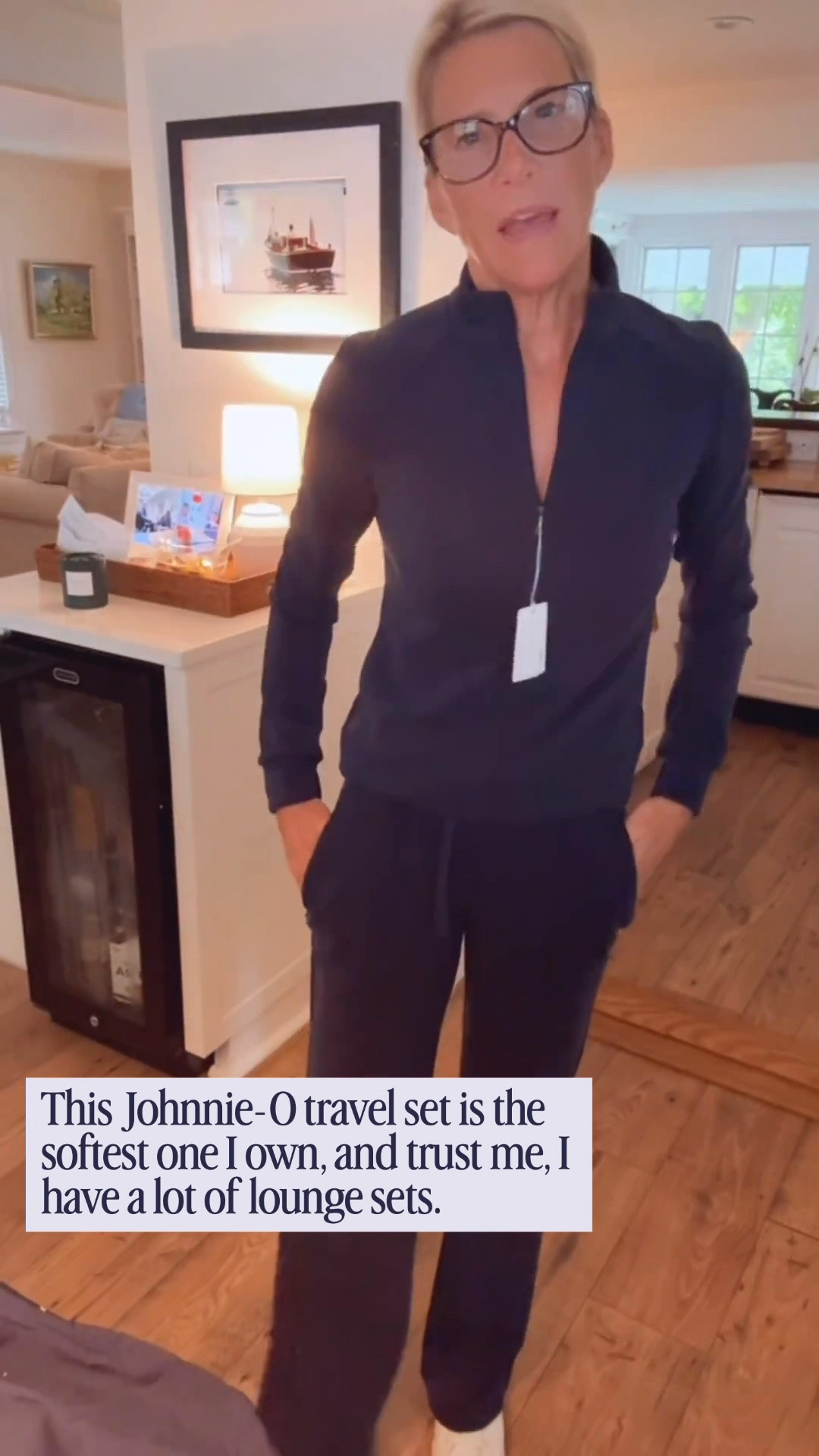 If you're wondering why I'm wearing long sleeves and sweatpants in the middle of summer... it's because I'm always freezing when the A/C is on!

 This Johnnie-O travel set is the softest one I own, and trust me, I have a lot of lounge sets. It's lightweight, incredibly cozy, and perfect for travel, relaxing at home, or running errands. 

I'm wearing an XS in both pieces.

👩‍💻 LTK PRO TIPS
❤️ Heart = Support my posts ;-)
🔖 Save = Get restock alerts for the pieces you love!
📋 Lists = Keep favorites organized (List ideas: Travel Outfits, Cozy Sets, Johnnie-O Favorites!)
📲 Share = Send lists and products to a friend (or your daughters like me).
💬 Comment = Ask me anything, and I'll answer. ;-)

#LTKootd #LTKSeasonal #LTKOver40