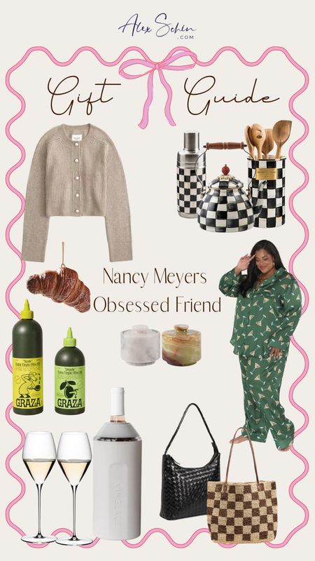 Gift guide for the Nancy Meyers obsessed friend. Coast grandmother aesthetic gift guide  

#LTKHoliday #LTKGiftGuide